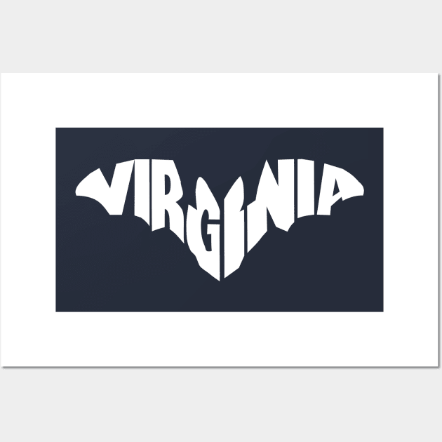 Virginia Big Eared Bat Wall Art by denip
